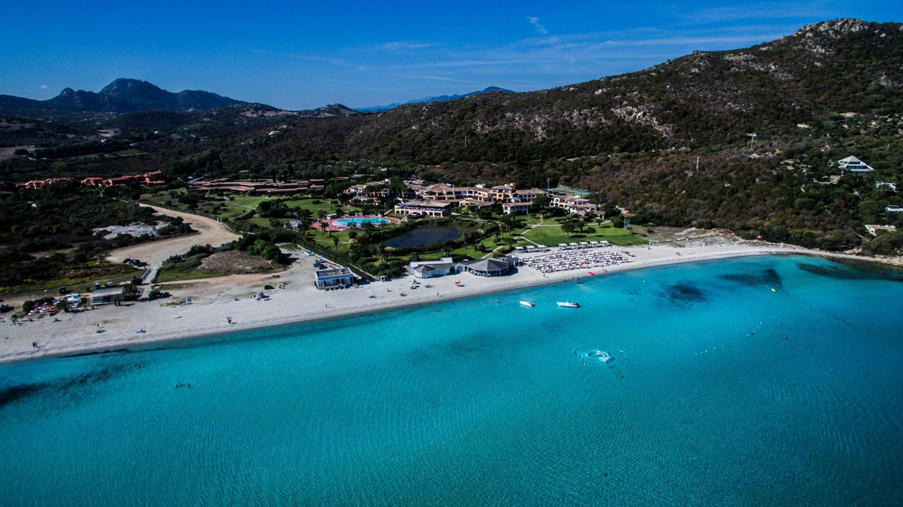 Costa Smeralda beach resort in Sardinia